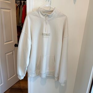 Men’s XL Brooklyn Cloth Cream Originals Sweatshirt NWT